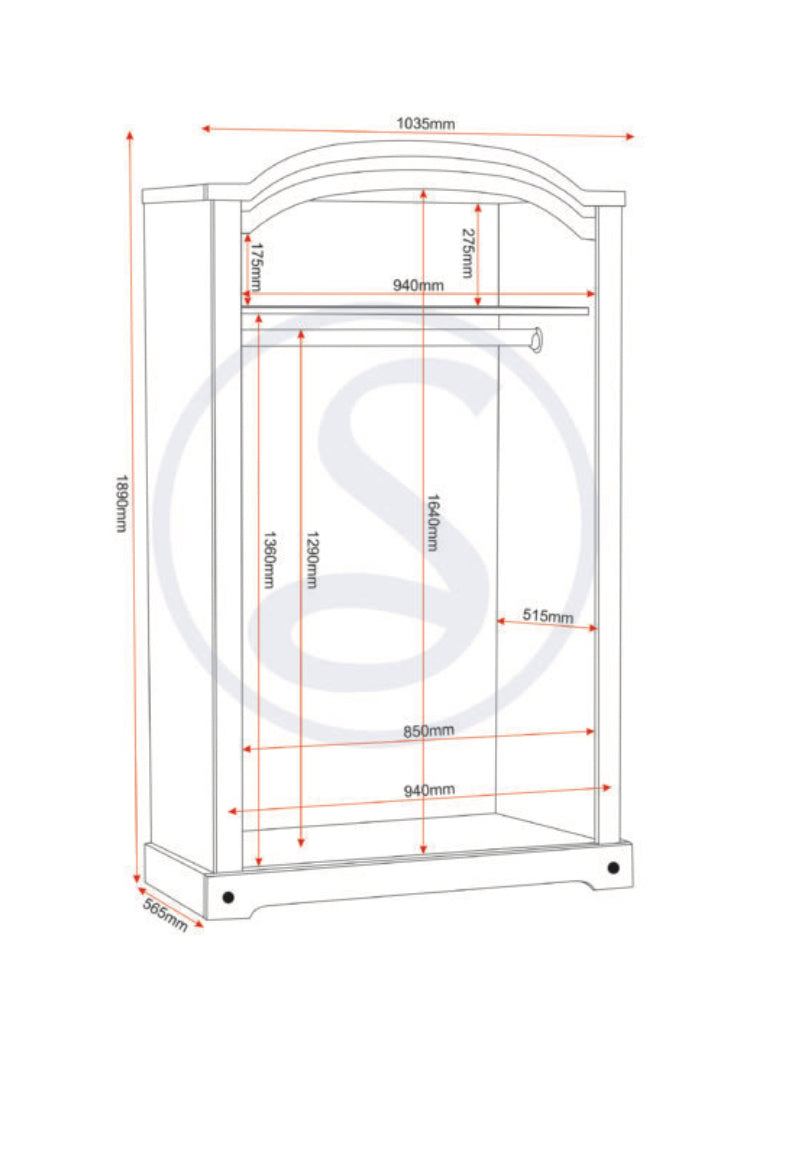 Rustic Pine 3-Piece Bedroom Set with Distressed Wax Finish