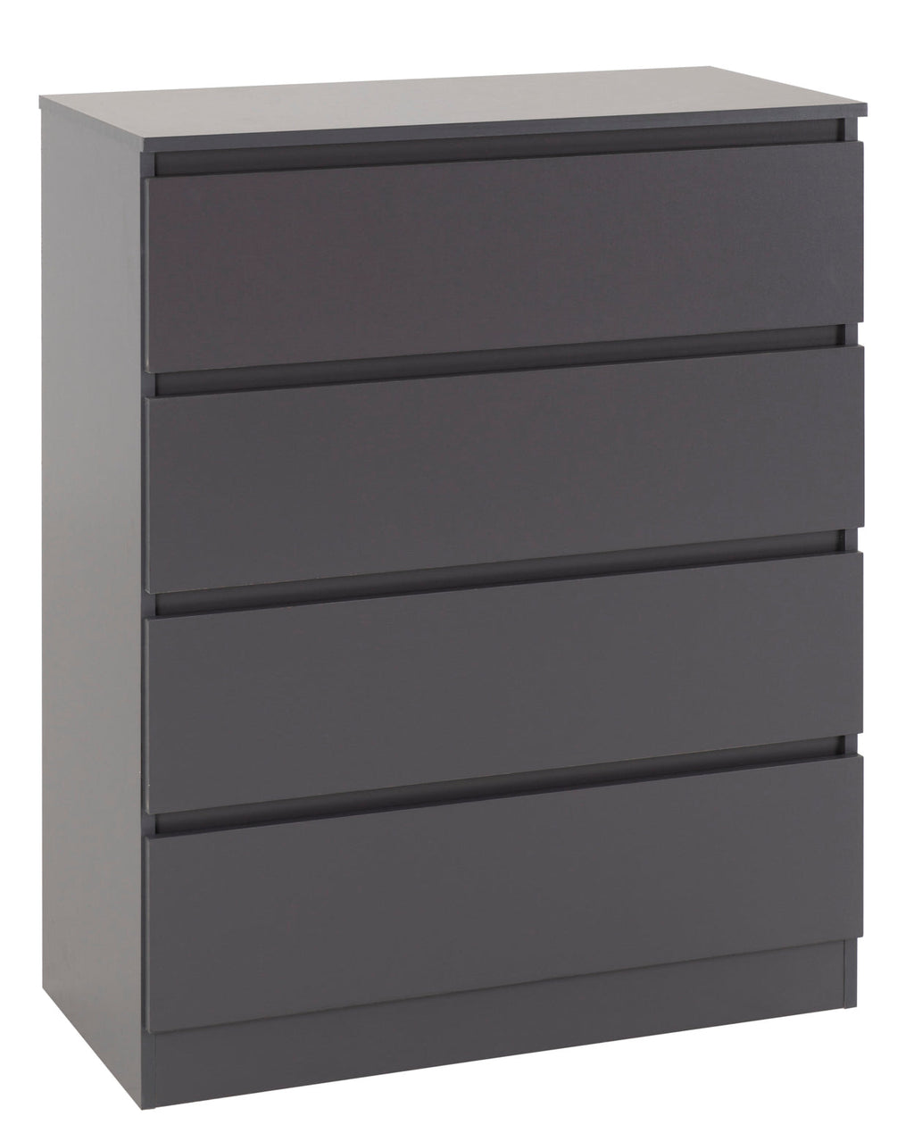 White 3-Piece Bedroom Set with Wardrobe, Chest and Bedside