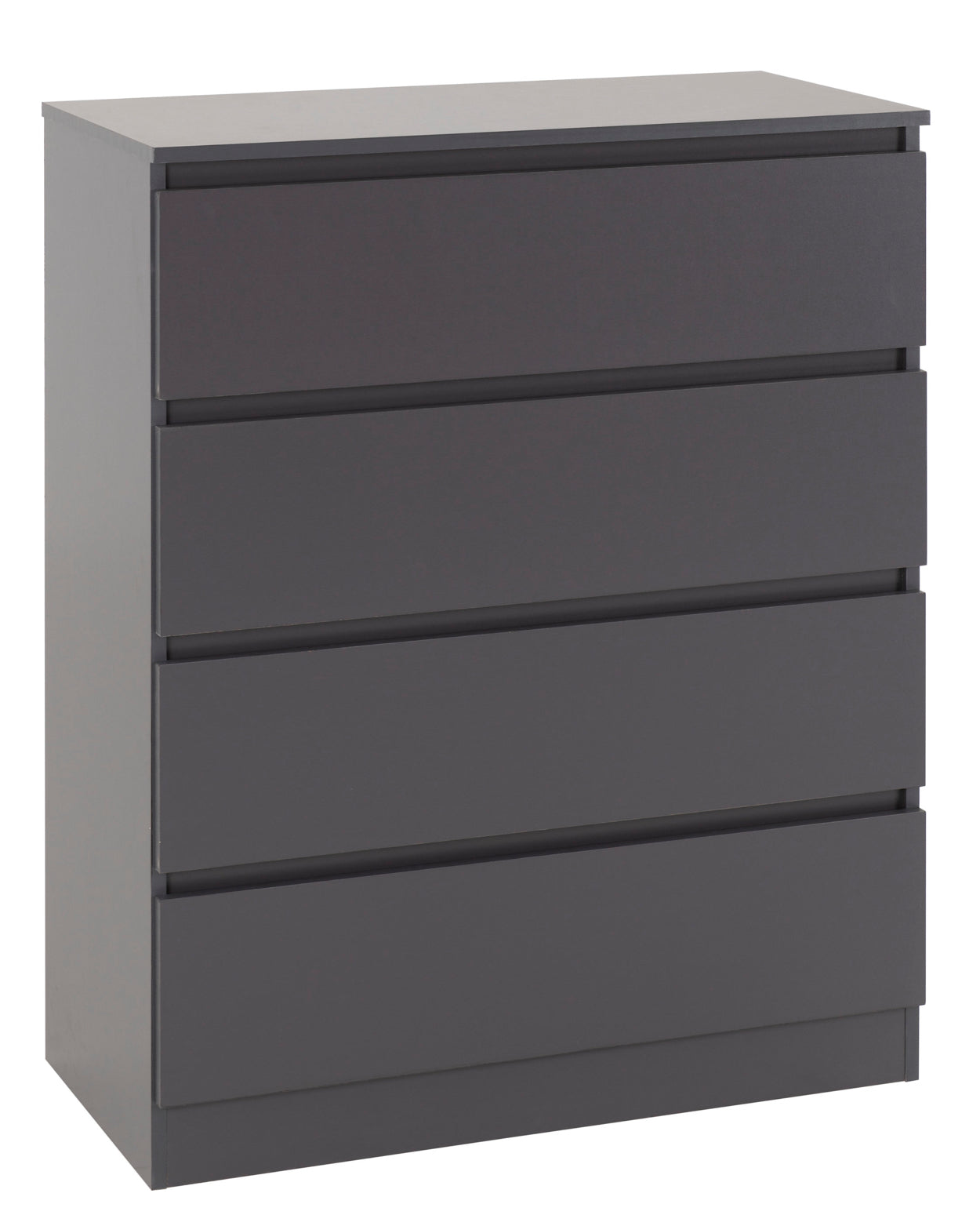 White 3-Piece Bedroom Set with Wardrobe, Chest and Bedside