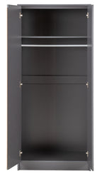 White 3-Piece Bedroom Set with Wardrobe, Chest and Bedside