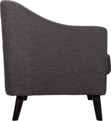 Ashley 2 Seater Sofa Dark Grey Fabric