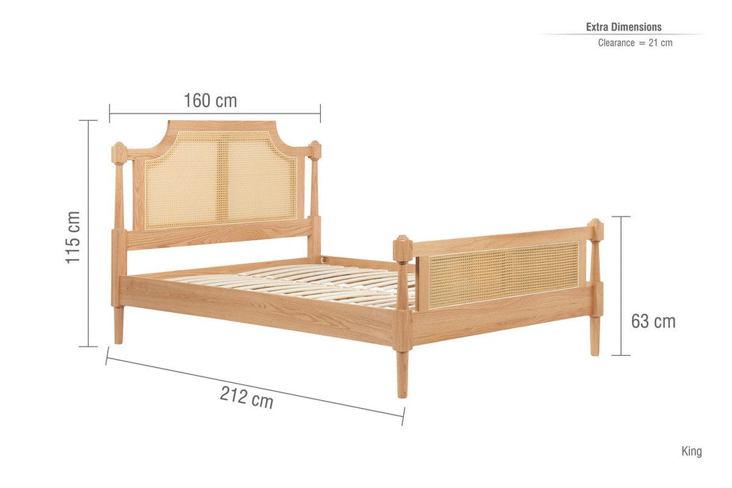 Rattan Bed Frame