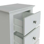 5 Drawer Narrow Chest - Natural Wood Finish - Single User