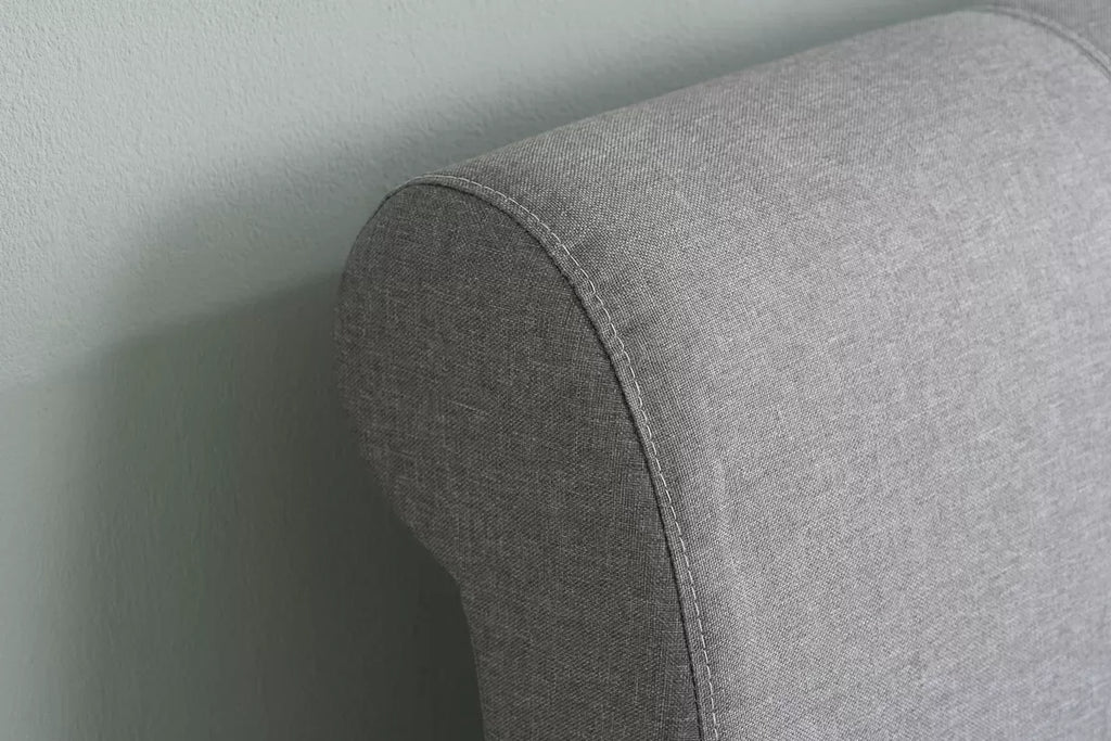 Fabric Sleigh Bed Frame - Double/King