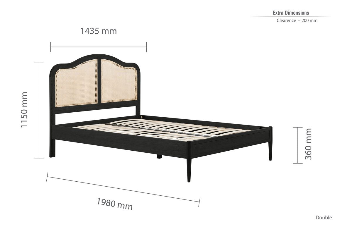 Rattan Bed Frame