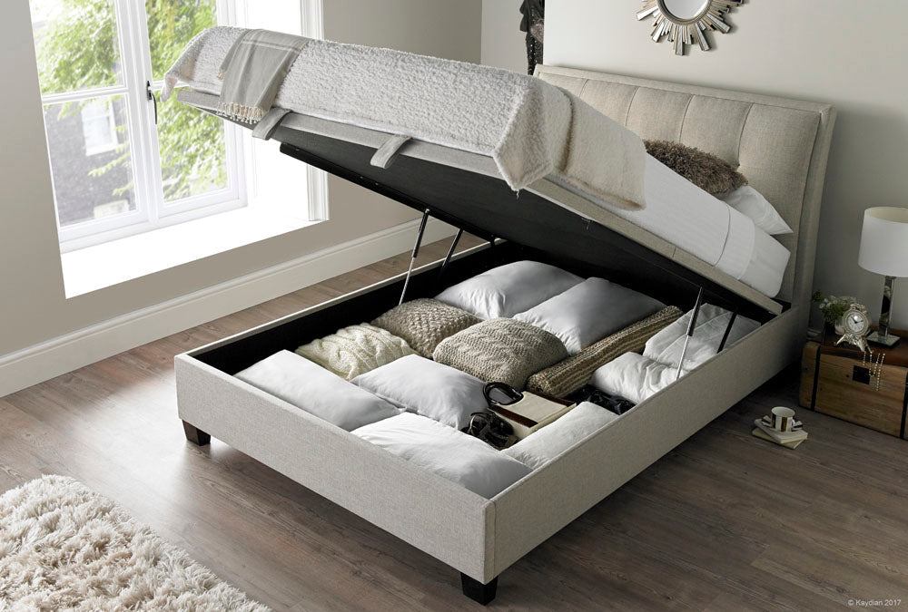 Accent Storage Bed - Oatmeal