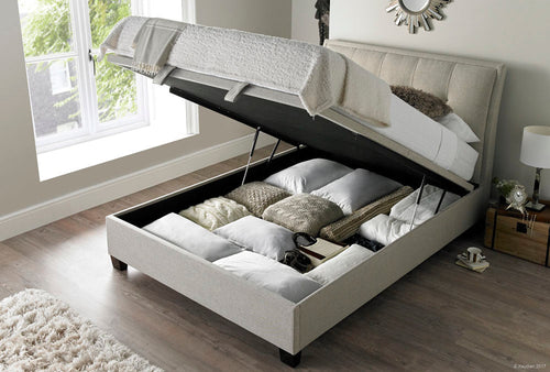 Accent Storage Bed - Oatmeal