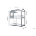 Adventure Bunk Bed - Grey