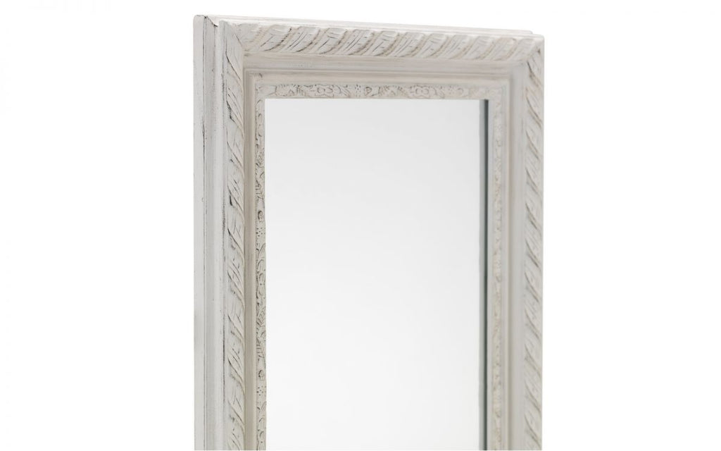 Allegro White Dress Mirror