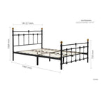 Atlas Bed - Black