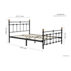 Atlas Bed - Black