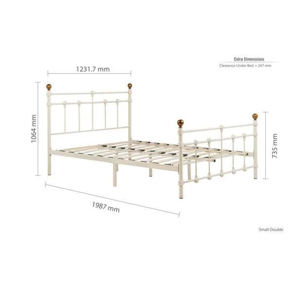 Atlas Bed - Cream
