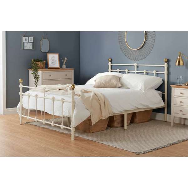 Atlas Bed - Cream