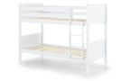 White Pine Bunk Bed with Panelled Design for 2