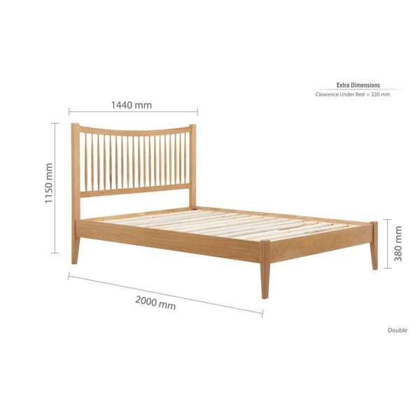 Berwick Solid Oak Bed