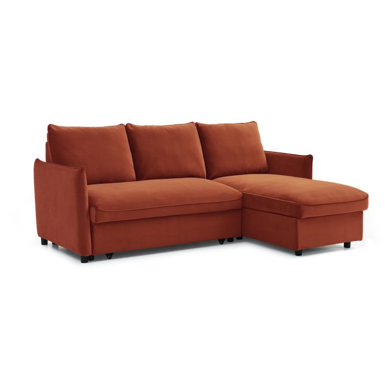 Corner Sofa Bed with Storage and Chaise - 3 Seater