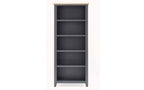 Bordeaux Tall Bookcase - Dark Grey