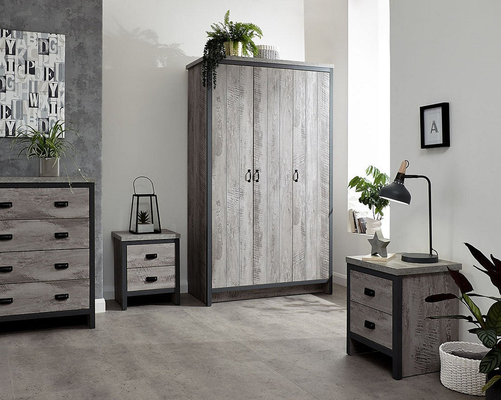 Boston 4 Piece Bedroom Set - Grey