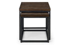 Brooklyn Nesting Lamp Tables - Dark Oak
