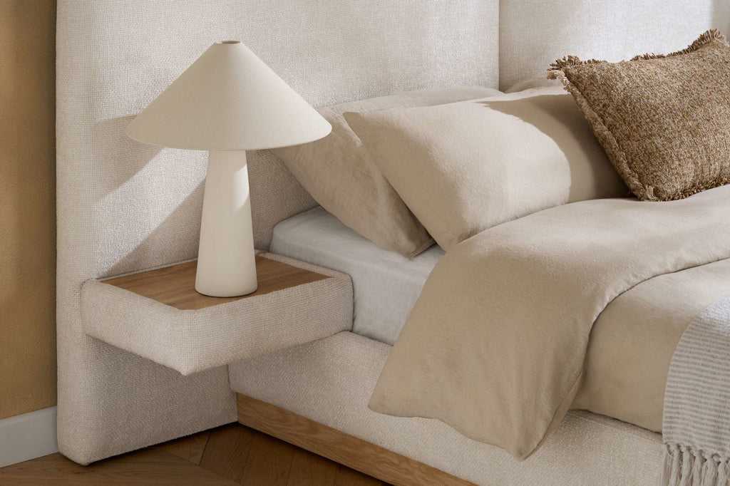 135CM COMO BED WHITE