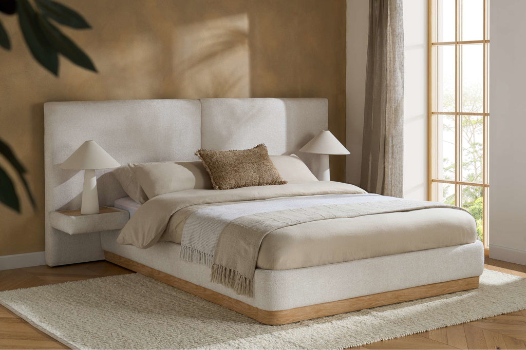 135CM COMO BED WHITE