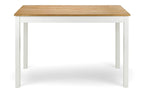 Coxmoor Rectangular Dining Table - Ivory & Oak