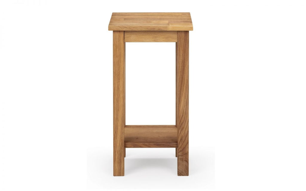 Coxmoor Tall Narrow Side Table - Oak