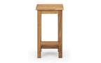 Coxmoor Tall Narrow Side Table - Oak