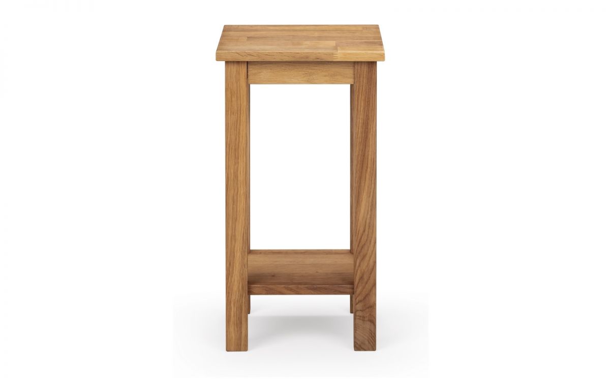 Coxmoor Tall Narrow Side Table - Oak