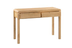 Natural Oak Dressing Table with Stool - 2 Drawers