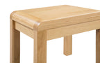 Natural Oak Dressing Table with Stool - 2 Drawers