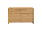 Curve 6 Drawer Wide Chest