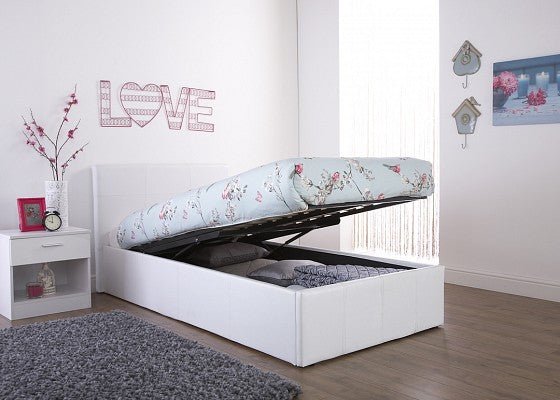 End Lift Ottoman - Grey