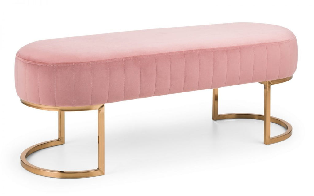 Harrogate Bench - Dusky Pink