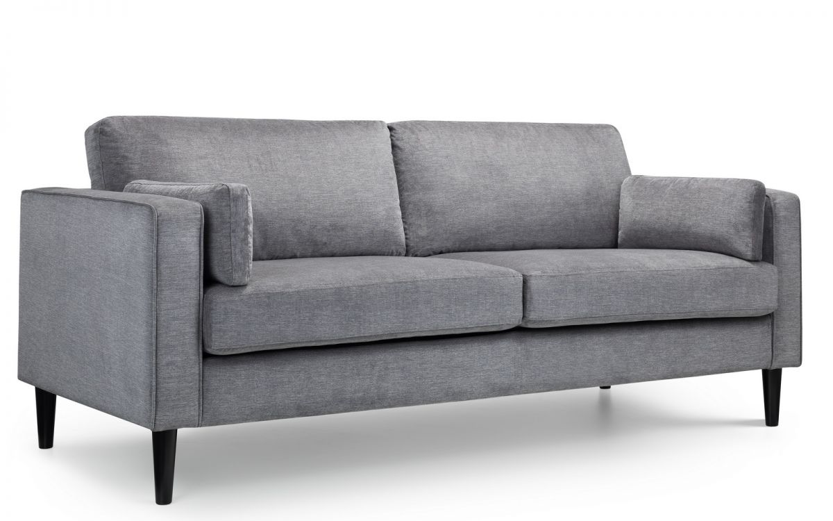 Hayward 3 Seater Sofa - Grey Chenille