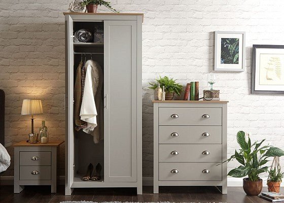 Lancaster 3 Piece Bedroom Set - Grey