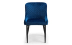 Luxe Velvet Dining Chair - Blue