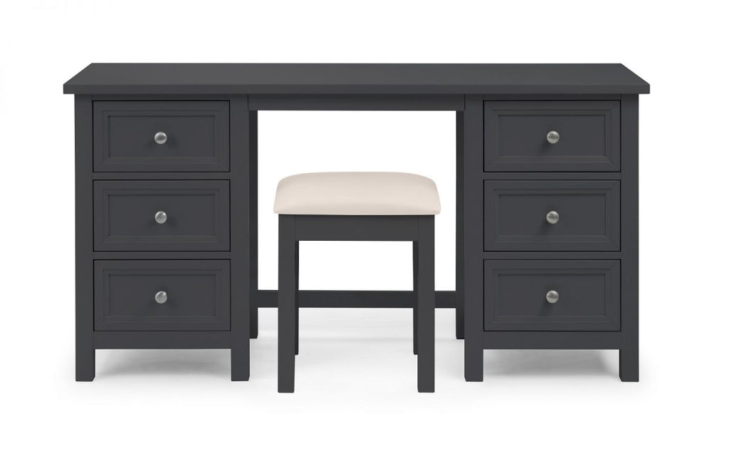 6 Drawer Dressing Table - Anthracite