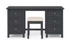6 Drawer Dressing Table - Anthracite