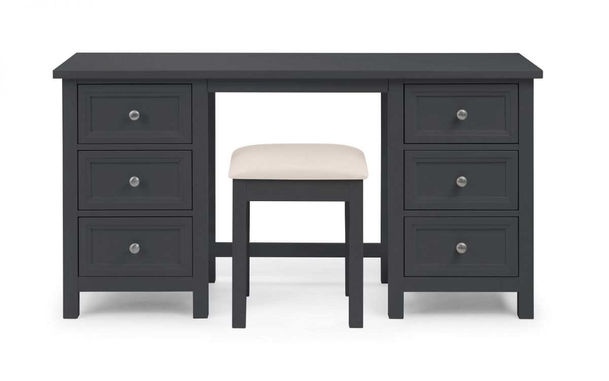 6 Drawer Dressing Table - Anthracite