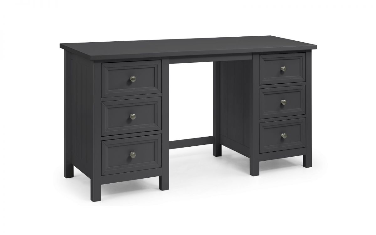 6 Drawer Dressing Table - Anthracite