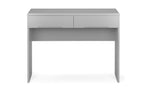 2 Drawer Dressing Table - Grey High Gloss