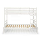 Surf White Triple Sleeper Bunk Bed - Single/Small Double