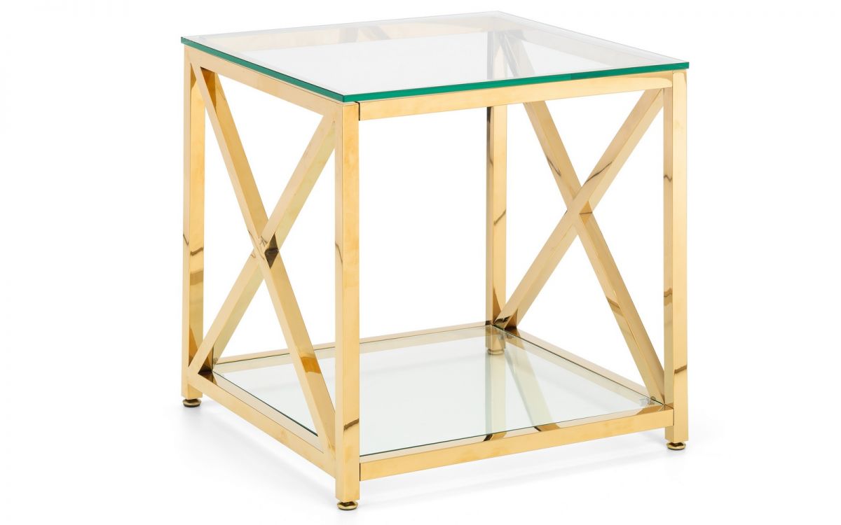 Miami Lamp Table - Gold