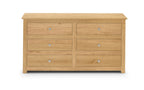 Radley 6 Drawer Chest - Waxed Pine