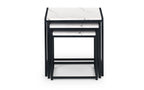 Tribeca Nest of Tables - White Marble