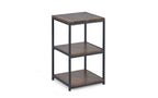 Tribeca Tall Narrow Side Table - Walnut