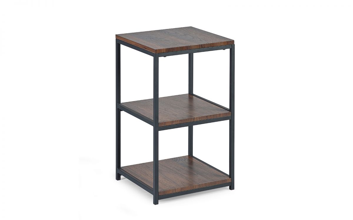 Tribeca Tall Narrow Side Table - Walnut