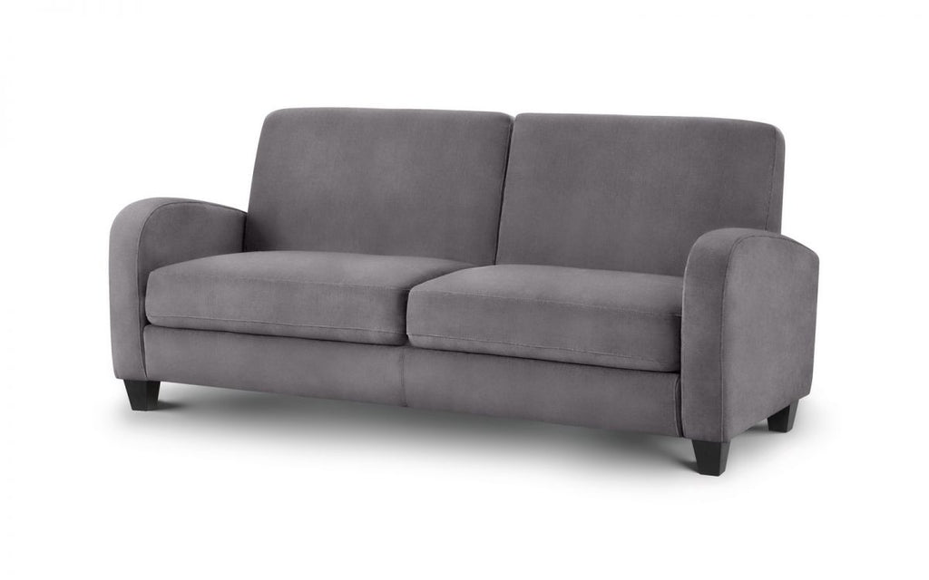 Vivo 3 Seater Sofa in Dusk Grey Chenille