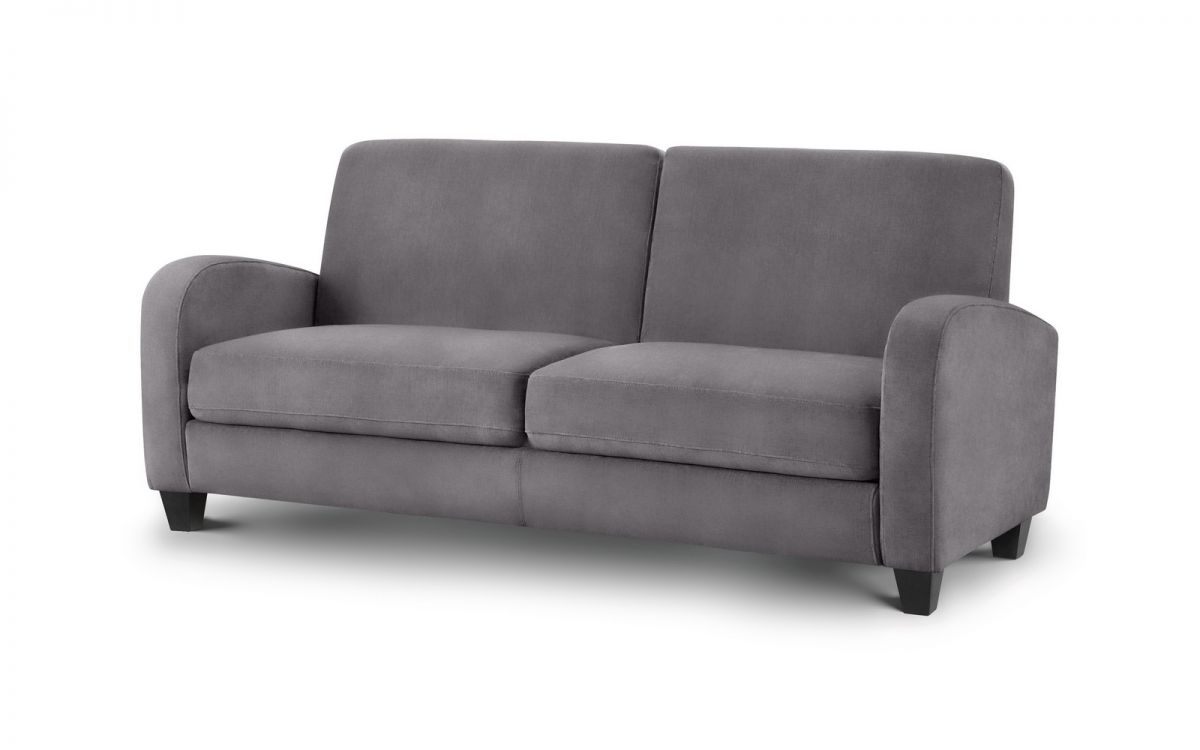 Vivo 3 Seater Sofa in Dusk Grey Chenille
